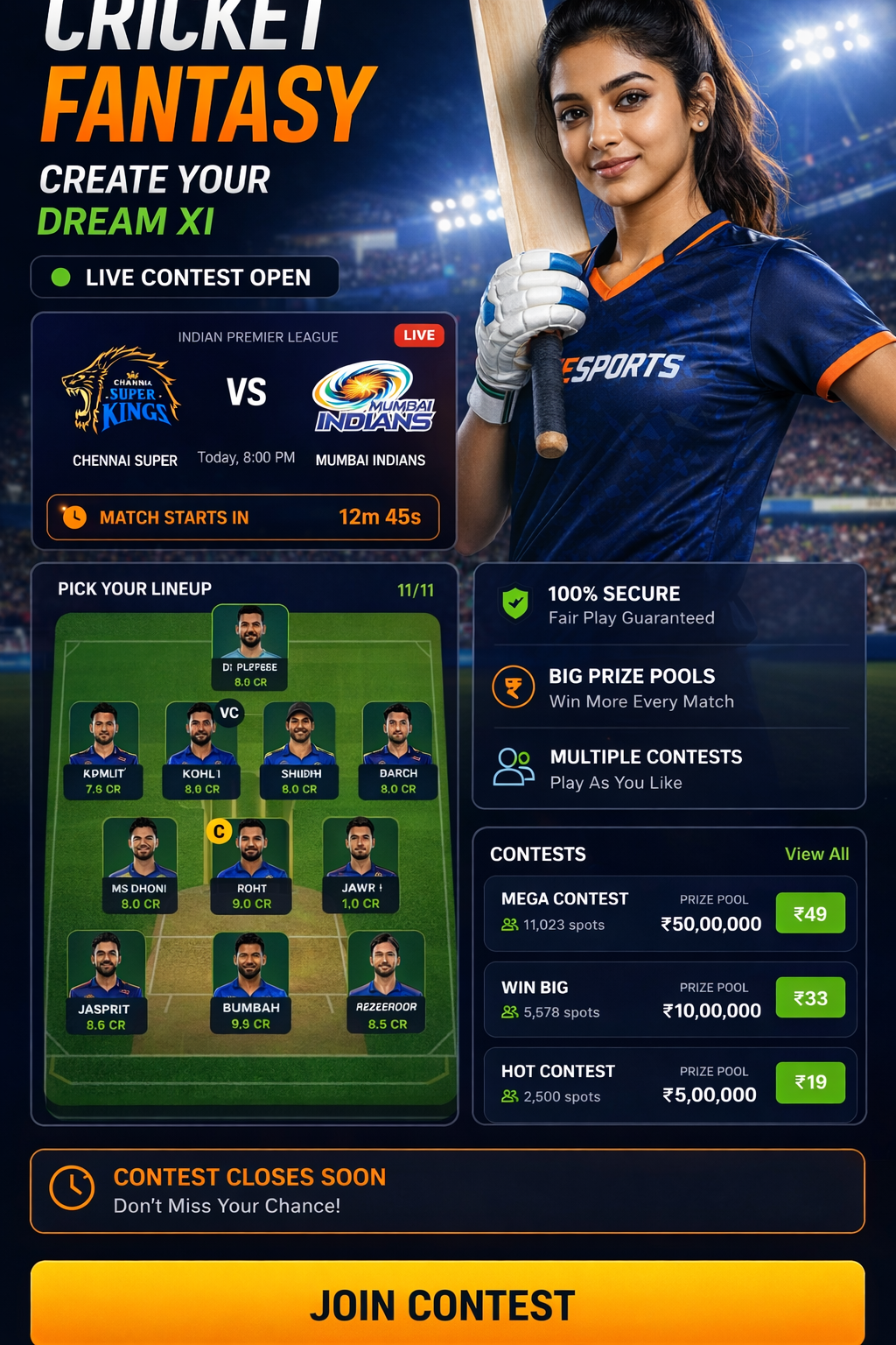 Boom 11 football fantasy visual
